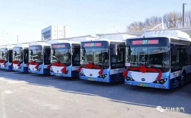 J9集团国际电气太原市公交集团充电桩项目