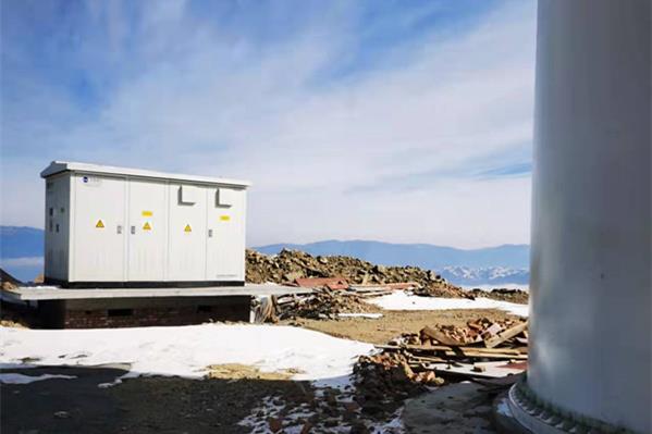 J9集团国际电气越西35kV升压箱变项目